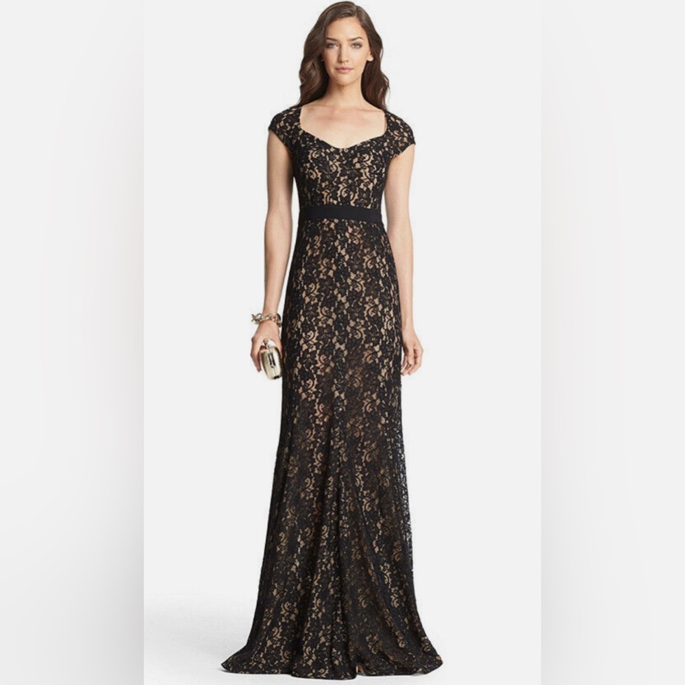 NWT! DVF Lace Gown Dress